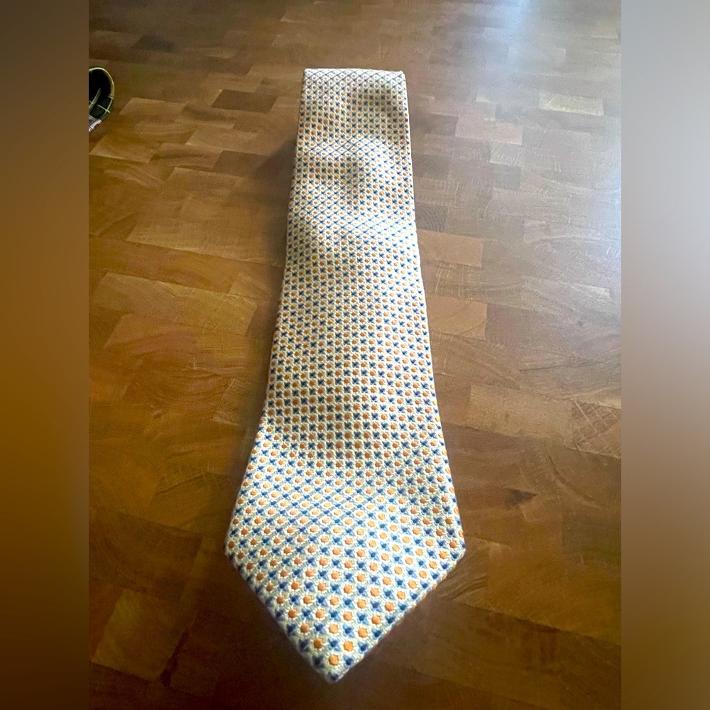 Zegna silk neck tie